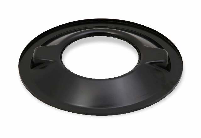 Holley 4500 Drop Base Air Cleaner Black w/6 Red Washable Gauze Filter - 120-4660