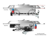 Holley EFI Sniper EFI Air Cleaner Drop Base - Chrome - 120-510