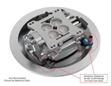 Holley EFI Sniper EFI Air Cleaner Drop Base - Chrome - 120-510