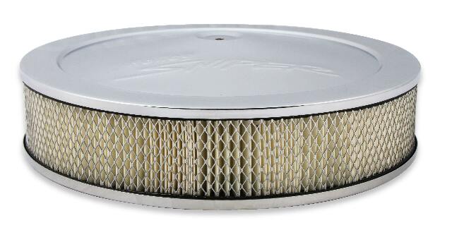 Holley EFI Sniper Air Cleaner Assembly, 14 x 4 - Chrome Finish - 120-540