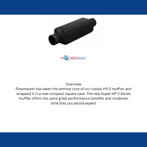 Flowmaster Super HP-2 Muffler 409SS 12012409