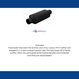 Flowmaster Super HP-2 Muffler 409SS 12012409