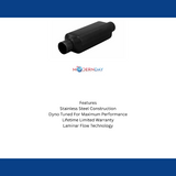 Flowmaster Super HP-2 Muffler 409SS 12012409