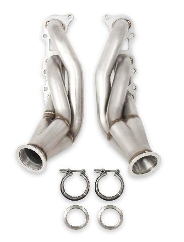 Universal Coyote Turbo Headers - Natural 304 Stainless Steel -12152FLT performance headers