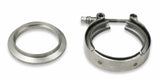 12164FLT Small Block Ford Turbo Headers, Natural 304 Stainless performance headers