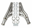 12164FLT Small Block Ford Turbo Headers, Natural 304 Stainless performance headers polished stainless steel