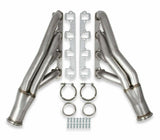 12164FLT Small Block Ford Turbo Headers, Natural 304 Stainless performance headers polished stainless steel