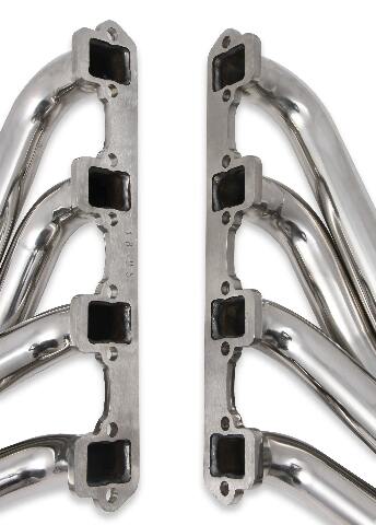 Small Block Ford Turbo Headers - Polished 304 Stainless Steel 12165FLT performance headers