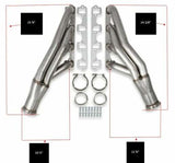 Small Block Ford Turbo Headers - Polished 304 Stainless Steel 12168FLT performance headers