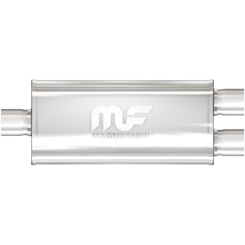 MagnaFlow performance muffler for 2005-2018 GMC Sierra 1500 2.5 inch inlet/outlet stainless steel