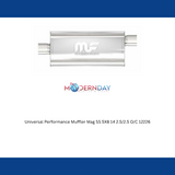 MagnaFlow performance muffler 2.5 inch inlet/outlet stainless steel 12226