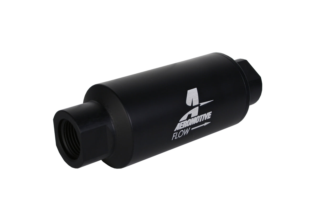 Fuel Filter High Flow Fuel System Universal Fit Aeromotive 12346-BGPL