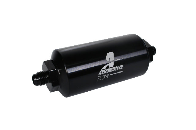 Fuel Filter High Flow Fuel System Universal Fit Aeromotive 12348-BGPL