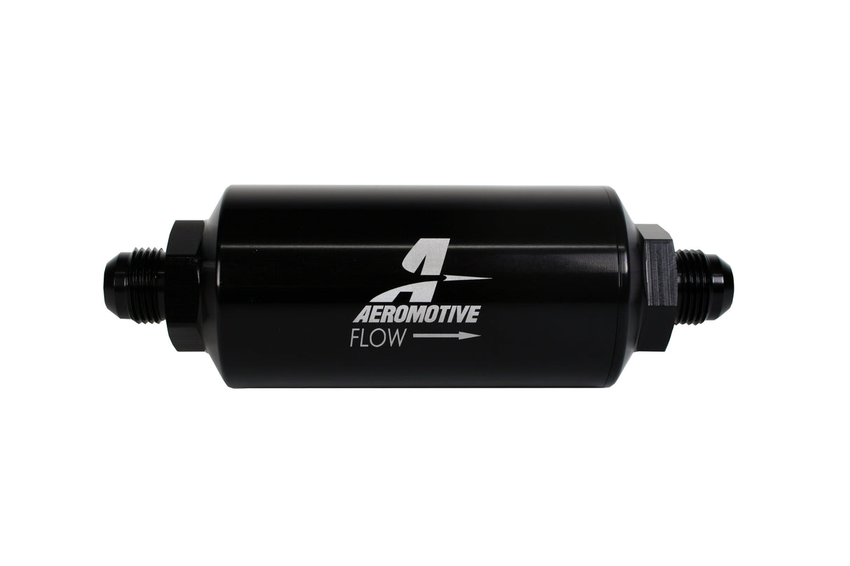 Fuel Filter High Flow Fuel System Universal Fit Aeromotive 12375-BGPL