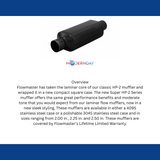 Performance Muffler stainless steel