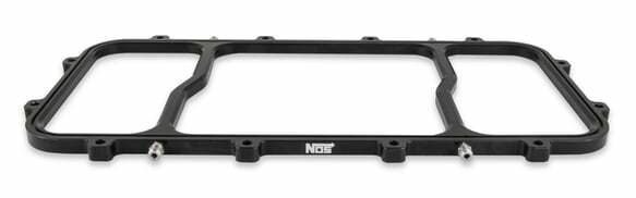NOS Dry Nitrous Plate for Holley LS Hi-Ram EFI Intake Manifolds-Black  12535BNOS