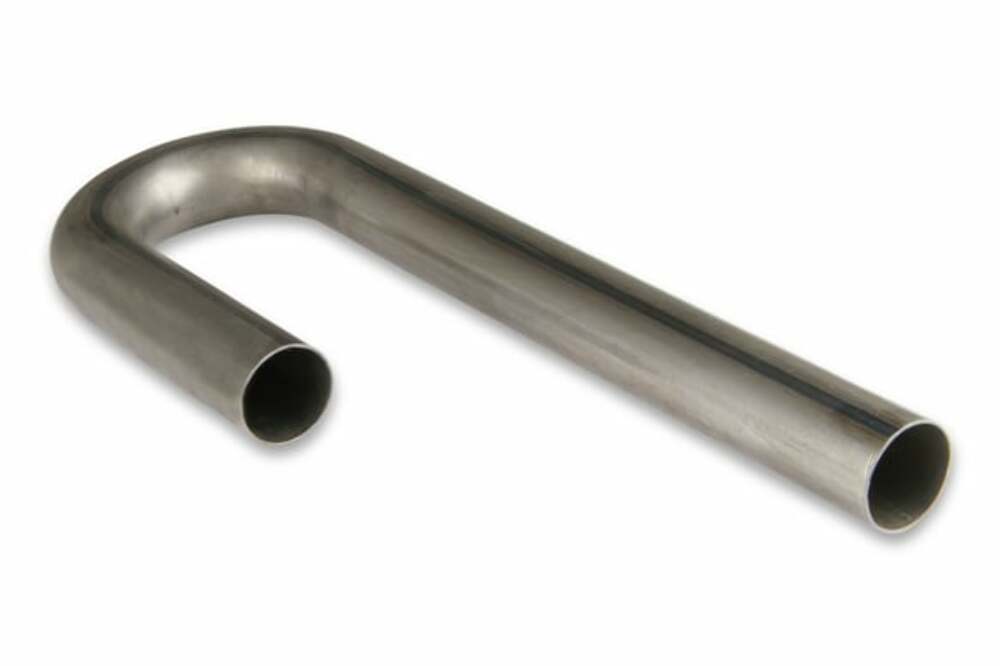 Mild Steel,180 degree bend, Tube Size 1 3/4" OD, 18 Gauge Hooker J-Bend 12550HKR