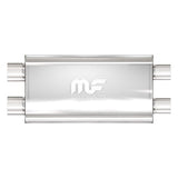 1996-1998 GM C/K Pickup 2.5 Inlet/Outlet Satin SS Muffler 12568 Magnaflow