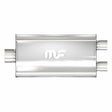 MagnaFlow performance muffler 2.5 inch inlet 3.5 inch outlet stainless steel 12587