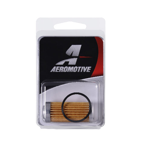 Fuel Filter Element High Flow Fuel System Universal Fit Aeromotive 12603-BGPL