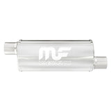 MagnaFlow performance muffler for 2007-2017 Jeep Wrangler 2.5 inch inlet/outlet stainless steel 12636