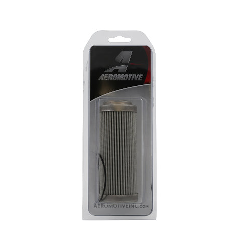 Fuel Filter Element High Flow Fuel System Universal Fit Aeromotive 12639-BGPL
