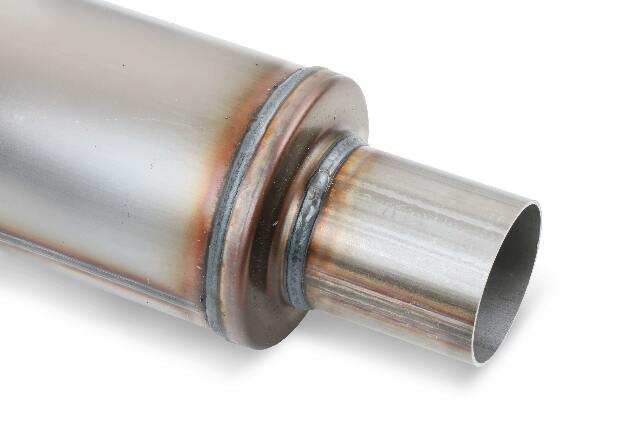 12867-FM 409SS Round Case Absorption Muffler performance muffler 10416