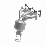 Catalytic Converter with Integrated Exhaust Manifold for HM Grade Federal / EPA Compliant Direct-Fit Manifold Catalytic