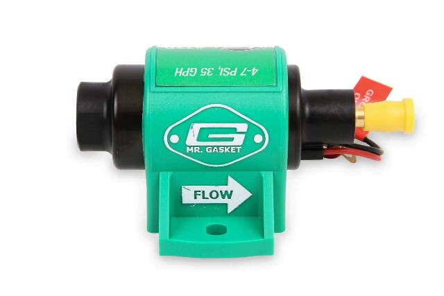 Mr. Gasket 12D electric fuel pump 35gph free flow for diesel engines 4 7 PSI 2493