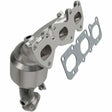 MagnaFlow direct-fit catalytic converter for 2020-2023 Hyundai Santa Fe 3.3L stainless steel CARB compliant OBDII 52787