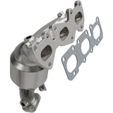 MagnaFlow direct-fit catalytic converter for 2020-2023 Hyundai Santa Fe 3.3L stainless steel CARB compliant OBDII 52787
