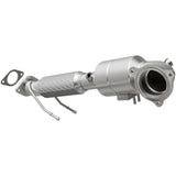 MagnaFlow direct-fit catalytic converter fits 2013-2015 Ford Fusion 1.6 1.5 coupled 1.6 inch inlet 1.5 inch outlet stainless steel CARB compliant 52974