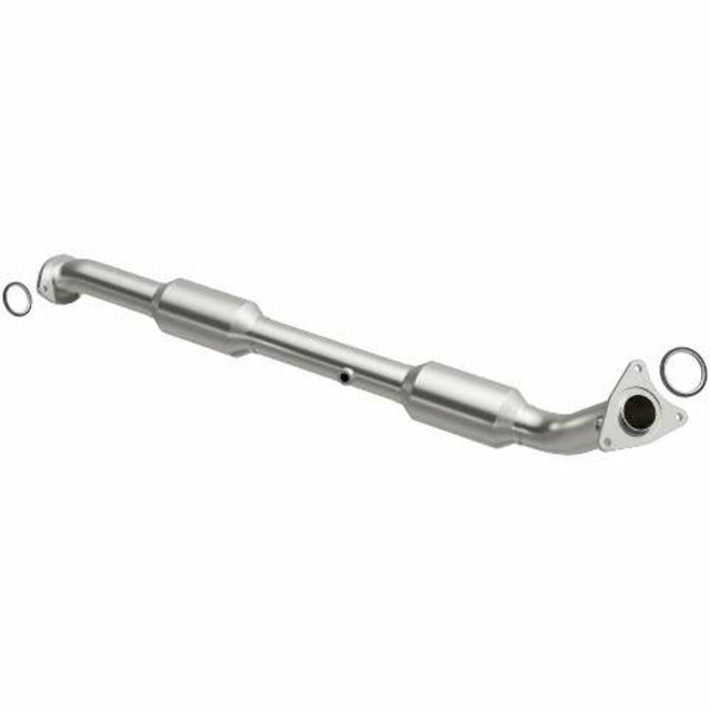 MagnaFlow direct-fit catalytic converter fits 2013-2017 Lexus LX570 and Toyota Land Cruiser, this and 2013-2015 Land Cruiser 5.7 5.7 inch inlet/outlet stainless steel CARB complian