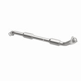 MagnaFlow direct-fit catalytic converter fits 2013-2017 Lexus LX570 and Toyota Land Cruiser, this and 2013-2015 Land Cruiser 5.7 5.7 inch inlet/outlet stainless steel CARB complian