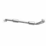 MagnaFlow direct-fit catalytic converter fits 2013-2017 Lexus LX570 and Toyota Land Cruiser, this and 2013-2015 Land Cruiser 5.7 5.7 inch inlet/outlet stainless steel CARB complian