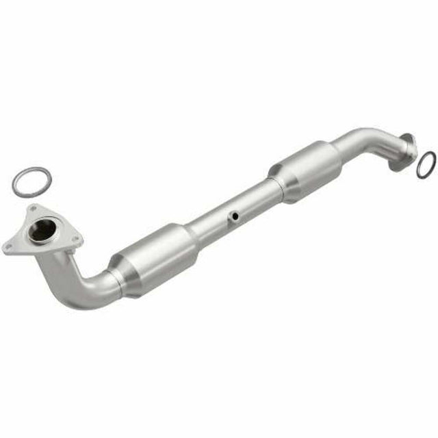 MagnaFlow direct-fit catalytic converter fits 2013-2017 Lexus LX570 and Toyota Land Cruiser, this and 2013-2015 Land Cruiser 5.7 5.7 inch inlet/outlet stainless steel CARB complian