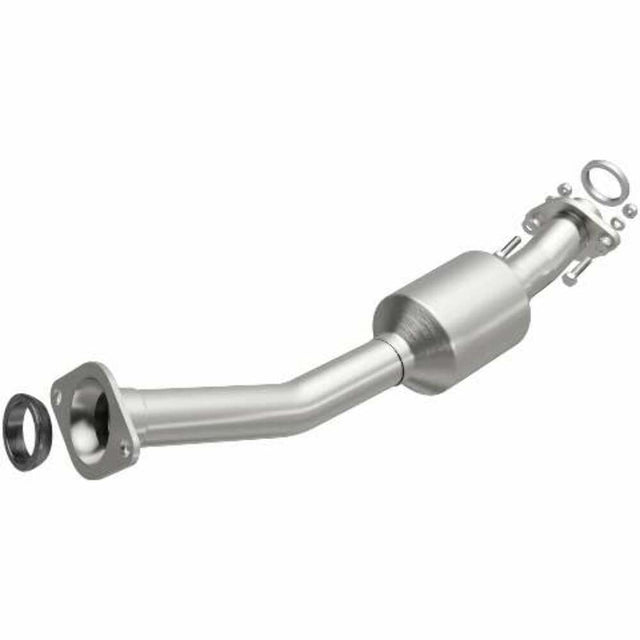 MagnaFlow direct-fit catalytic converter fits 2013-2021 Nissan NV200 and 2015-2018 Chevrolet City Express, this and 2013-2015 NV200 2 stainless steel CARB compliant OBDII 52689