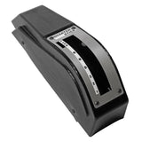 Hurst Quarter Stick Shifter Console Cover - 1300055 black aluminum