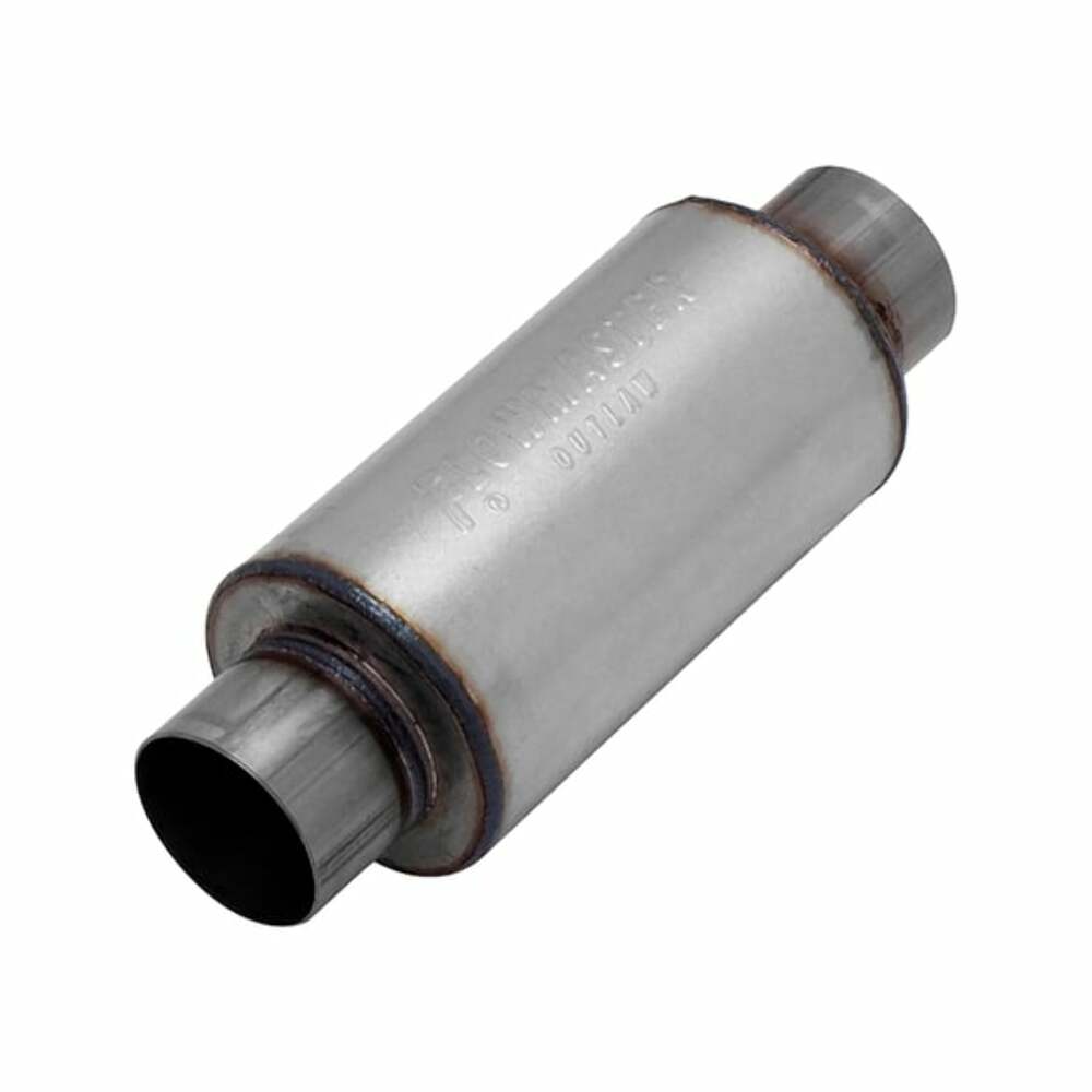 Delta Flow Performance Muffler stainless steel