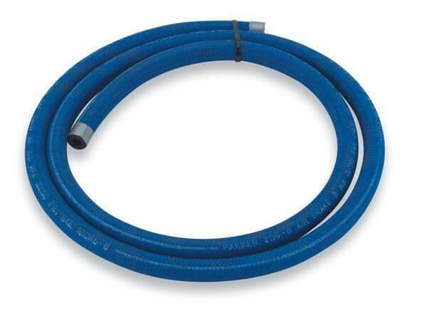 Power Steering Hose - Blue - Size -6 - 6 Ft - 130606ERL AN fitting