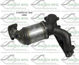 1996-2000 Honda Civic Catalytic Converter 13096