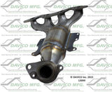 2001-2005 Honda Civic Catalytic Converter 13099