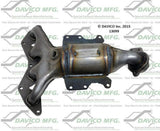 2001-2005 Honda Civic Catalytic Converter 13099