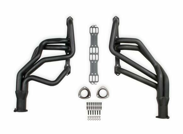 Flowtech Long Tube Header - Black Paint  - 13130FLT