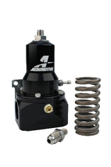 Fuel Pressure Regulator Adjustable Fuel Pressure Universal Fit Aeromotive 13132-BGPL