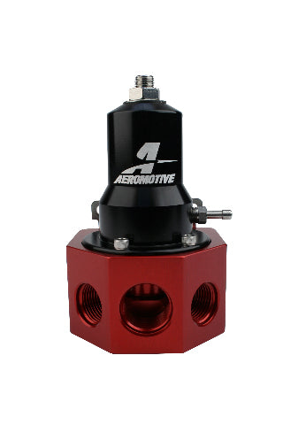 Fuel Pressure Regulator Adjustable Fuel Pressure Universal Fit Aeromotive 13133-BGPL