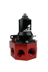 Fuel Pressure Regulator Adjustable Fuel Pressure Universal Fit Aeromotive 13133-BGPL