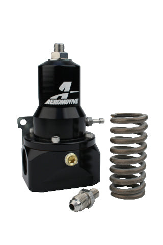Fuel Pressure Regulator Adjustable Fuel Pressure Universal Fit Aeromotive 13134-BGPL