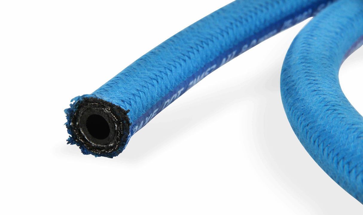 Earls Power Steering Hose - Blue - Size -6 - 20 Ft - 132006ERL