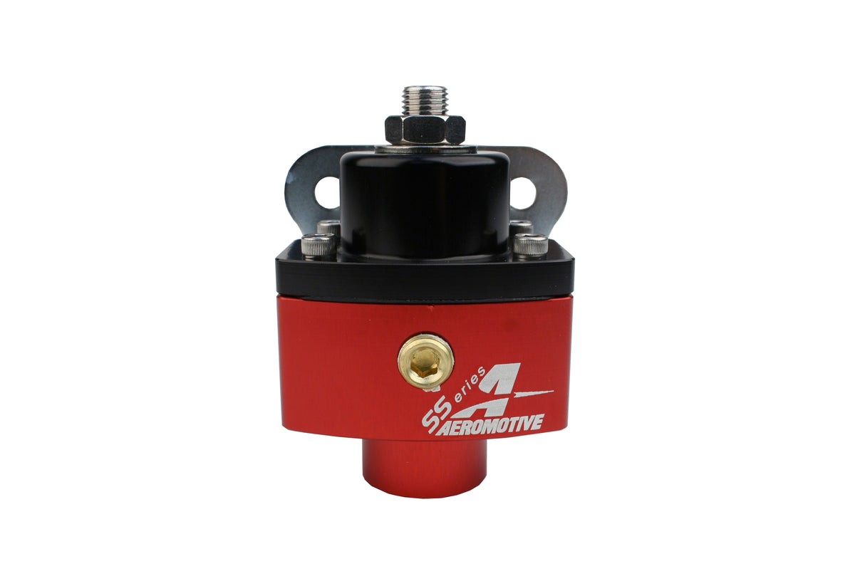 Fuel Pressure Regulator Adjustable Fuel Pressure Universal Fit Aeromotive 13201-BGPL